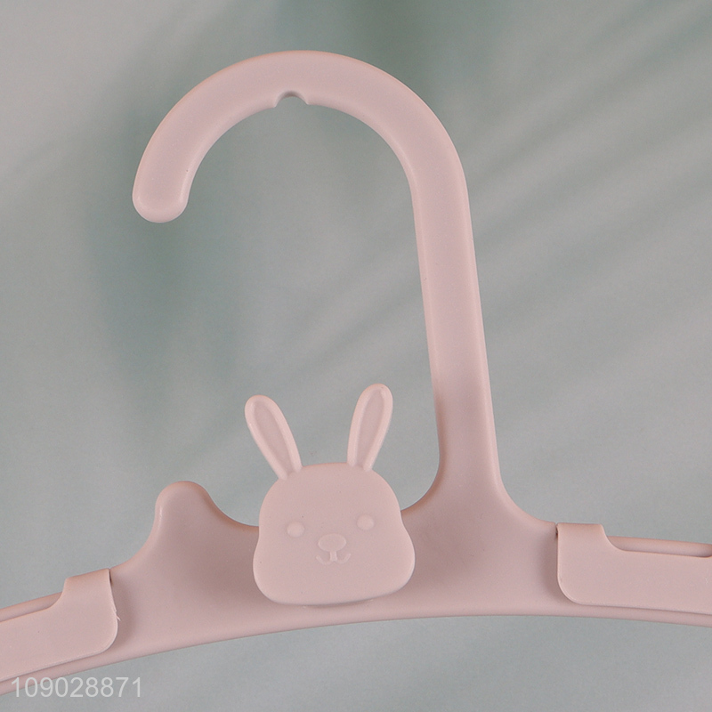 Wholesale Baby Clothes Hanger Cute Bunny Non-Slip Clothes Hanger for Kids