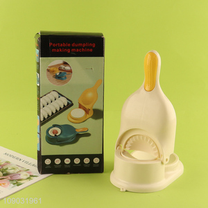 China factory kitchen gadget portable plastic dumpling making machine