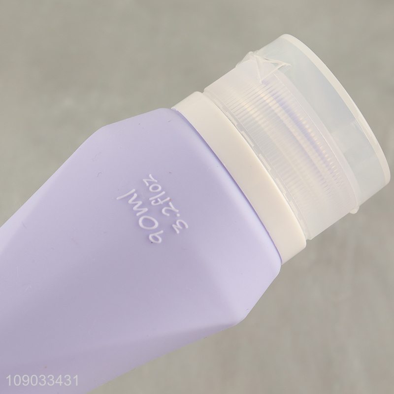 China products multicolor travel portable squeeze silicone shampoo bottle lotion bottle