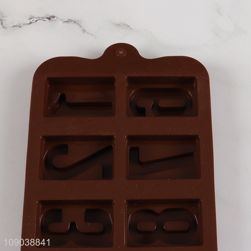 Good Quality 10-Silicone Chocolate Candy Molds Cavity Reusable Baking Molds