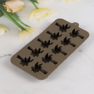 High Quality 10-Cavity Silicone Chocolate Candy Molds Silicone Baking Molds