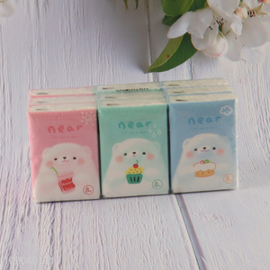 Hot selling 3ply portable handkerchief tissue mini facial tissue wholesale