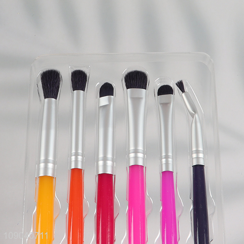 New Arrival 6 Pieces Professional Makeup Brush Set Cosmetic Tools Set