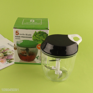 Top selling professional 5 knife blades food processer vegetable chopper