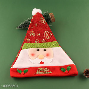 Factory Price Santa Hat Christmas Hat Holiday Party Accessories