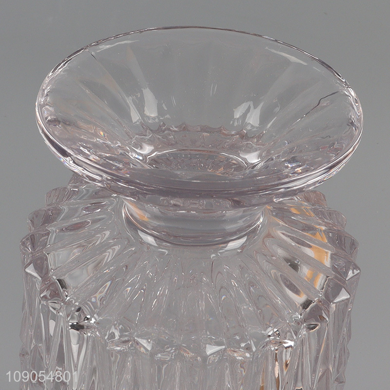 Most popular unbreakable glass home decor flower vase floral vase for sale
