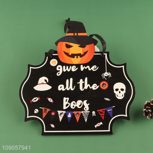 High Quality Halloween Wooden Signs Decorations Halloween Wooden Hanging Decorations