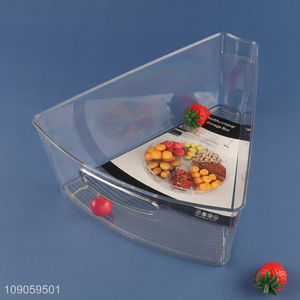 Promotional Clear Multi-Function Plastic Storage Bins for Food Fruits Snacks