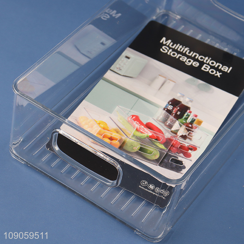 New Product Clear Plastic Storage Bins Multi-Function Desktop Organizers