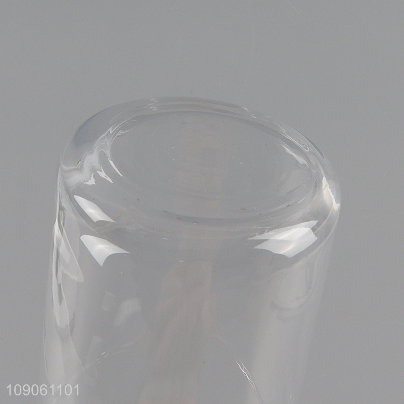 Factory price clear glass unbreakable juice cup coffee cup for sale