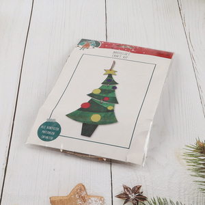 Yiwu market kids Christmas tree shape diy <em>painting</em> toys for sale