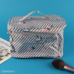 Best quality polyester portable travel <em>women</em> makeup <em>bag</em> cosmetic <em>bag</em>