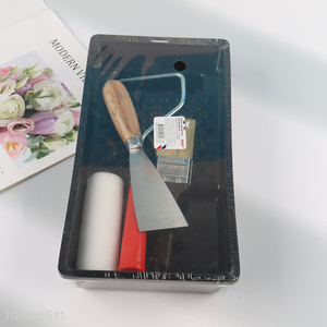 Good selling <em>paint</em> roller kit wall <em>paint</em> <em>brush</em> putty scraper kit