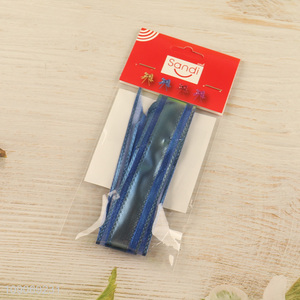 Hot products disposable gifts wrapping polyester bow pull <em>ribbon</em>
