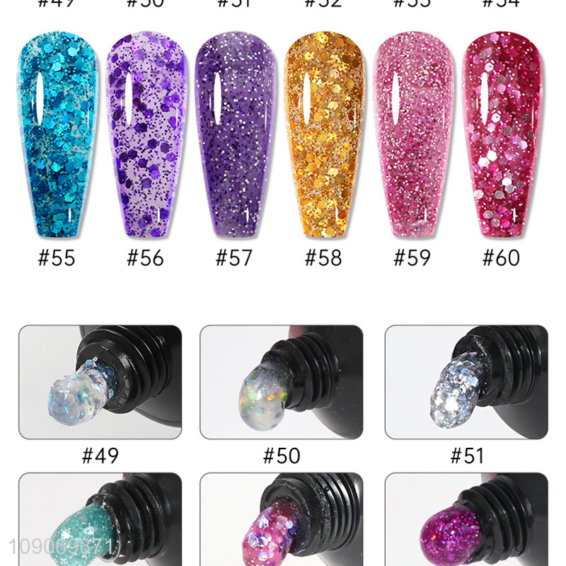 China supplier 36colors 15ml quick extension poly gel for sale
