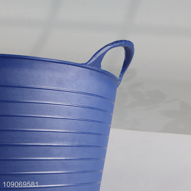 New Product Durable Laundry Hamper Plastic Laundry Basket with Handles