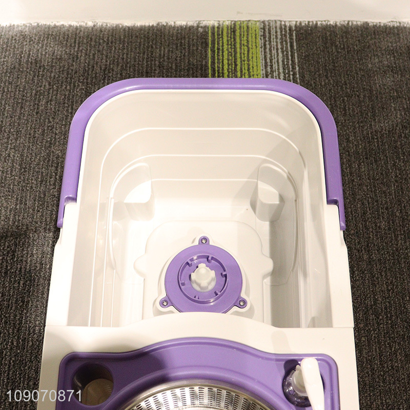 Good Quality Hand-Free Microfiber Spin Mop and Bucket Set for Floor Cleaning