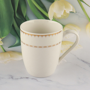 China supplier white <em>ceramic</em> <em>cup</em> water <em>cup</em> coffee <em>cup</em> with handle