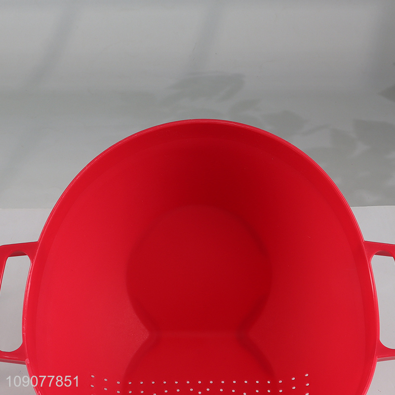 Online Wholesale Plastic Rice Washing Strainer Bowl Grain Washing Drain Basket