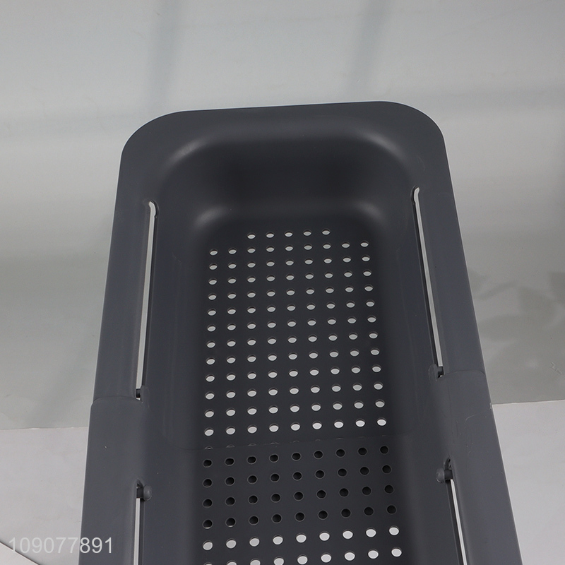 High Quality Extendable Over the Sink  Colander Strainer Kitchen Drain Basket