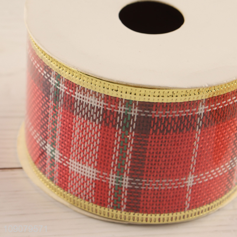 Hot products polyester christmas gifts wrapping ribbon packaging ribbon for sale