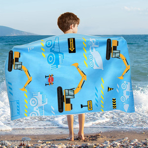 Best selling quick dry children polyester <em>bath</em> <em>towel</em> beach <em>towel</em> wholesale