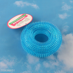 China products blue bite-resistant pet dog chew toys training toys for sale