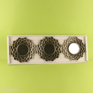 Hot Sale 3Pcs Wall Decor Mirror <em>Set</em> for <em>Bathroom</em> Bedroom Decor