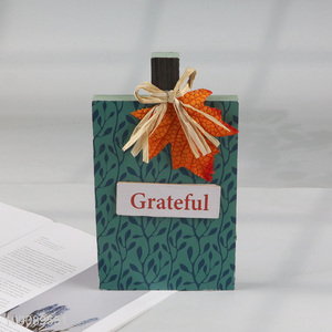 Low price wooden <em>crafts</em> Thanksgiving Day holiday <em>decoration</em> for sale