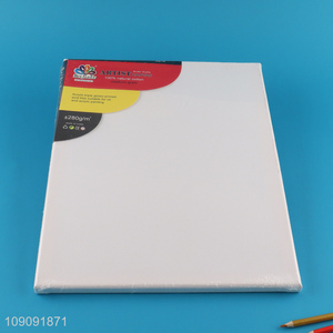 Factory Price 100% Cotton White Blank Canvas Boards for <em>Painting</em>