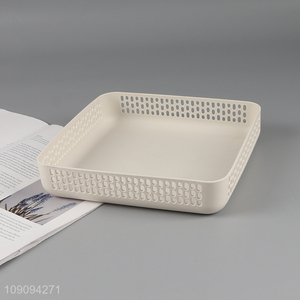 Top selling hollow desktop organizer <em>storage</em> <em>basket</em> wholesale