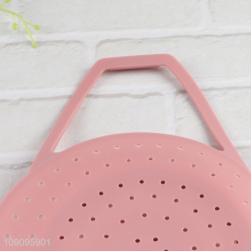 New Arrivals Steaming Basket Rack Strainer Silicone Cooker Silicone Steamer