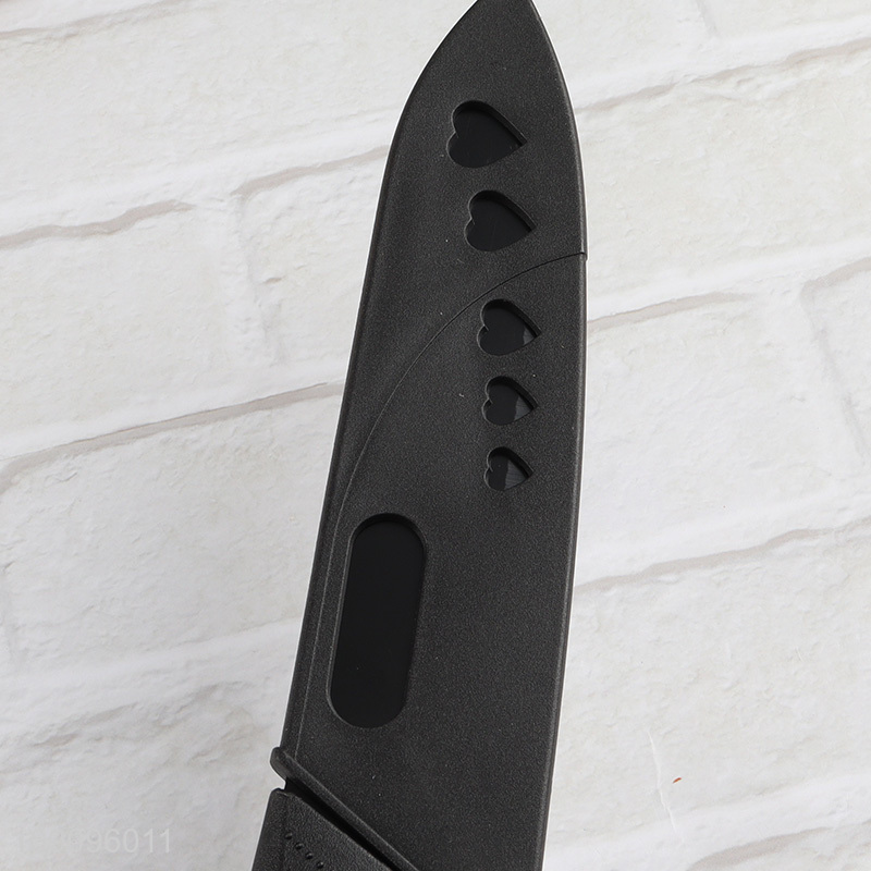 Low price black kitchen knife chef knife meat vegetable knife
