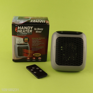 Factory Price 800W Handy Heater Turbo Wall Outlet Small Space Heater