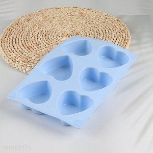 Good quality heart shape silicone candy mold chocolate mold