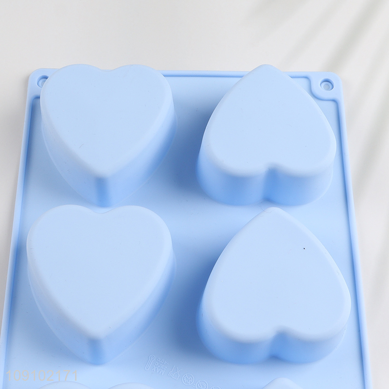 Good quality heart shape silicone candy mold chocolate mold
