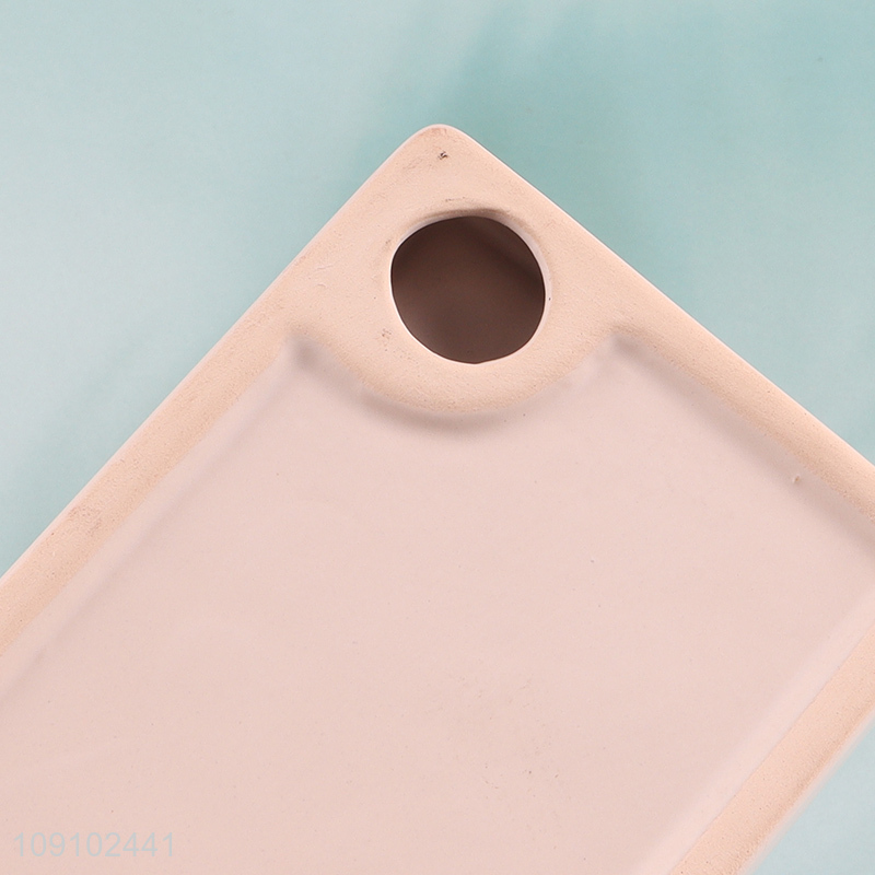 China factory ceramic bathroom accessories soap holder for household