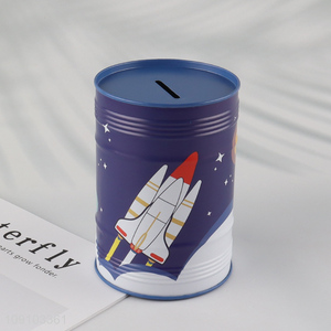 High Quality Tin Piggy Bank <em>Money</em> <em>Box</em> Coin Saving <em>Box</em> for Kids