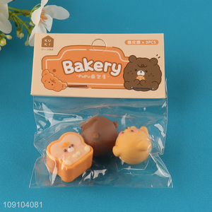 Factory Price Cute Erasers 3D <em>Pencil</em> Erasers Students School Supplies