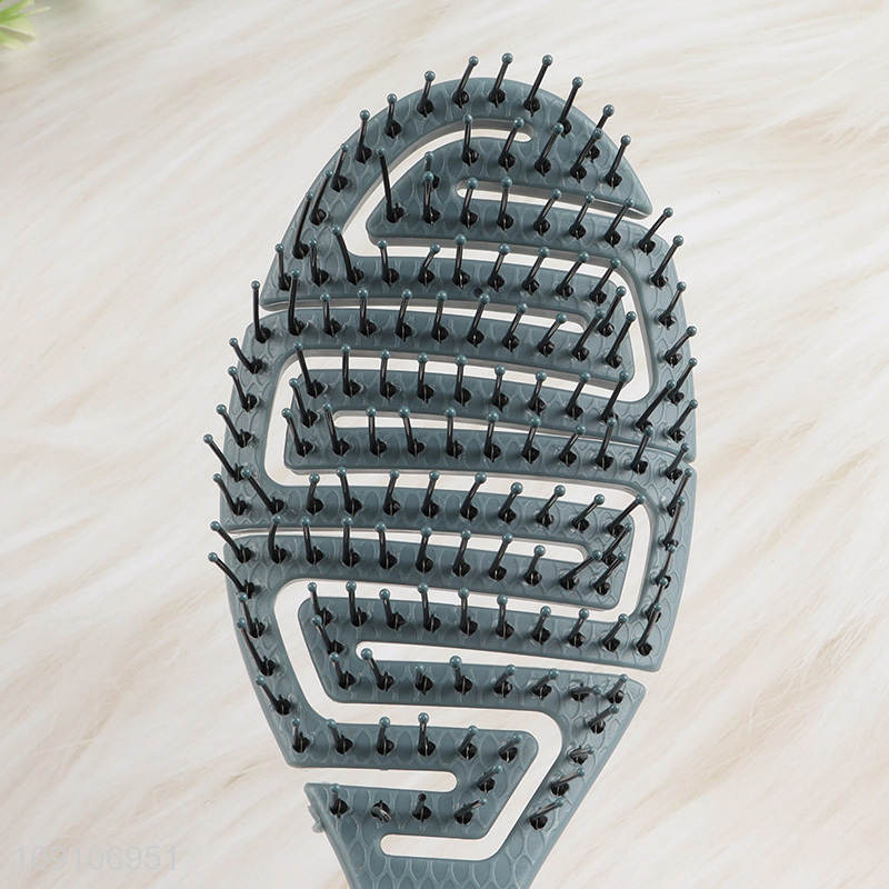 China supplier wide teeth anti-static hair comb hair brush for sale