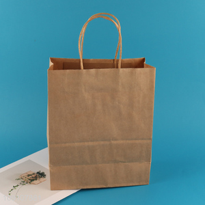Good Quality Brown Paper Bags Grocery Bags Gift Bags with Handle