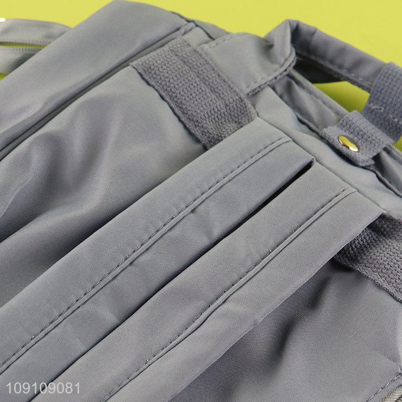 Hot selling portable mummy maternity baby diaper nappy bag wholesale