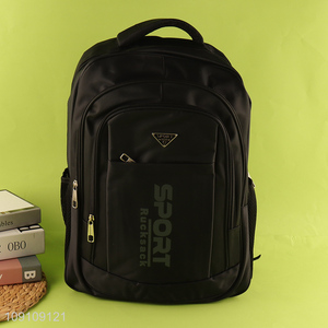 Top selling black portable casual sports backpack <em>laptop</em> <em>bag</em> wholesale