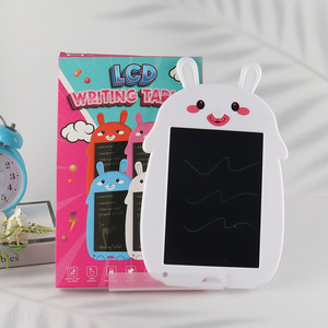 Most popular cartoon rabbit shape LCD writing tablet <em>painting</em> tablet
