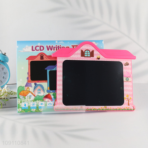 Hot products house shape LCD writing tablet <em>painting</em> tablet for kids