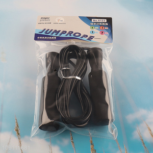 China factory black professional <em>skipping</em> jumping <em>rope</em> for students