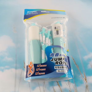 China products adjustable non-slip handle <em>skipping</em> jumping <em>rope</em> for sale