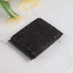 Good Quality Stainless Steel <em>Scouring</em> <em>Pad</em> Dish Sponge for Pots Pans