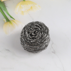 China Imports Heavy Duty Steel Wool Scrubber for Dishes Pots Cleaning