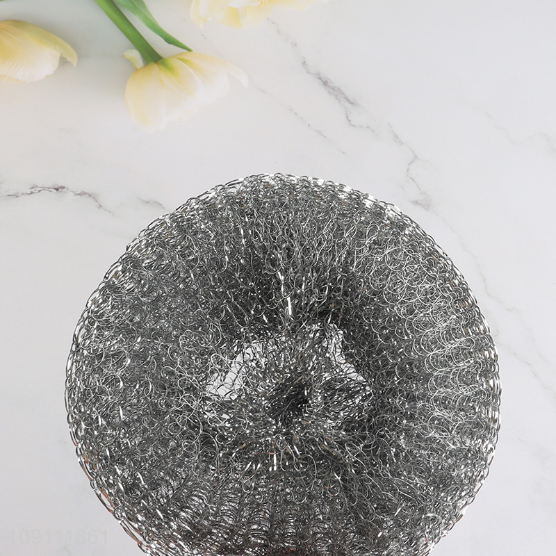 New Product Heavy Duty Steel Wool Scrubbers Stainless Steel Scrubbers